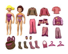 Polly Pocket Dolls With Polly &amp; Lila Dolls, Clothing, Shoes, &amp; Accessori... - $18.00