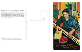 2004 New Orleans Jazz Festival Poster Post Card Harry Connick Jr 35th Anniversar - £12.50 GBP