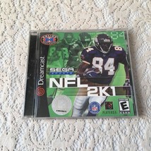 NFL 2K1  Sega Dreamcast 2000 Jewel Case - $14.25