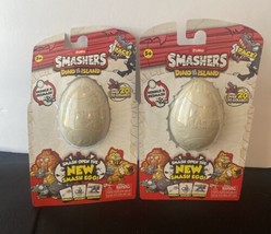 Zuru Smashers Dino Island 2 packs Rebuild &amp; Resmash- New SEALED - £6.77 GBP