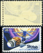 1529, MNH 10¢ Reverse Printing Under Gum Error - Skylab - Stuart Katz - £40.17 GBP
