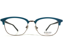 Guess Eyeglasses Frames GU3024 088 Blue Brown Tortoise Gold Square Rim 51-17-135 - £27.79 GBP