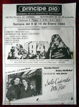 Original Poster Movie 1941 Spielberg Aykroyd Only When I Laugh Simon Mason Spain - £21.77 GBP