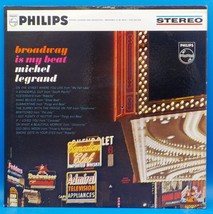 Michel Legrand LP &quot;Broadway Is My Beat&quot; PHILIPS Stereo PHS 600-000 BX14 - £7.43 GBP