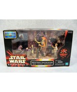 STAR WARS MOS ESPA ENCOUNTER 3 FIGURE PK JAR JAR BINKS SEBULBA &amp; ANAKIN ... - £10.61 GBP