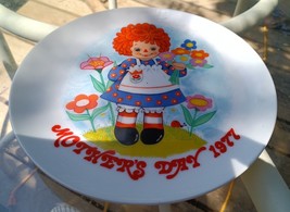VTG Raggedy Ann 1977 Mother’s Day Collectors Plate~2nd/ limited Edition Schmid  - £10.82 GBP