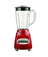 Brentwood 12 Speed Blender with Plastic Jar in Red - £40.11 GBP