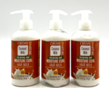 Creme of Nature Coconut Milk Moisture Curl Hair Milk 8.3 oz-3 Pack - £27.09 GBP