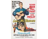 1956 Love Me Tender Movie Poster 11X17 Elvis Presley Debra Paget Clint R... - £9.28 GBP