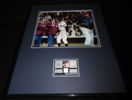 Billy Martin 16x20 Framed Game Used Pants &amp; Photo Display Yankees - $79.19