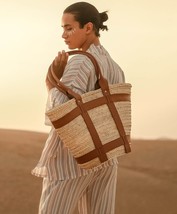 straw bag French Basket Natural Bag, Beach Bag, Handmade Bag, Morocco Ba... - £66.44 GBP