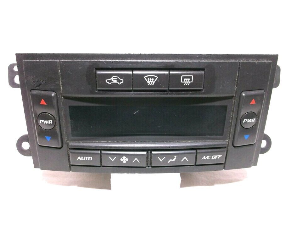 03-04 CADILLAC CTS  TEMPERATURE/ CLIMATE/ CONTROLS/ HVAC.OEM - $3.40