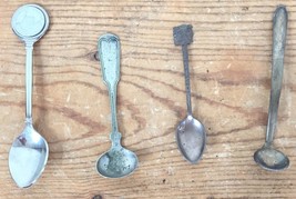 Vtg Junk Drawer Lot Silverplate Victorian Antique Silverware Demitasse Spoons - £31.28 GBP