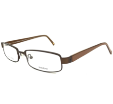 Bebe Eyeglasses Frames SOCIALITE MINK Brown Rectangular Full Rim 52-17-135 - £22.26 GBP