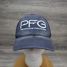 PFG Hat Mens Blue Adjustable Cap Casual Performance Fishing Gear Activewear - $18.69