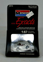 Monogram Mini Exacts White Ferrari Testarossa 1:87 Scale HO - £5.12 GBP