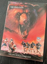 Chicago Bears Football Media Guide 1986 Walter Payton - $24.70