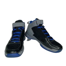 Nike Air Jordan Mid Black Cat Trainer BCT 454043-007 Black Gray Blue Mens Sz 10 - £53.23 GBP