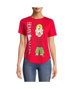 Home Alone Women&#39;s Short sleeves T-Shirt Red Size M - $29.32 CAD