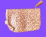 Ipsy Cheetah Leopard Print Glam Bag Plus Travel Makeup Cosmetic Bag NWOB... - $17.33