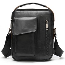 Men&#39;s Shoulder Bag for Men Genuine Leather Bag Male Crossbody Bags Messenger Men - £41.27 GBP