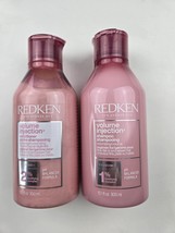 REDKEN Volume Injection Shampoo &amp; Conditioner Set | For Fine Hair | Addi... - $47.52