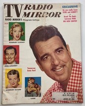 VTG TV Radio Mirror Magazine October 1955 Cover Portrait of Tennessee Ernie Ford - £14.94 GBP