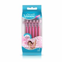 Gillette Venus Simply Venus Pink Hair Removal for Women - 5 razors - £14.97 GBP