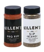 Killen’s Salt + Pepper Blend And Killen’s BBQ Rub. Combo Pack. - $940.26 MXN