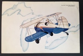 Ken Cook&#39;s Great Lakes Caricature by John Matthews Airplane Large PC 9&quot; x  6&quot; - £12.58 GBP