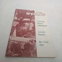 Hymns Southern Baptist Convention Louisville Kentucky May 19-22, 1959 Songbook - £6.92 GBP