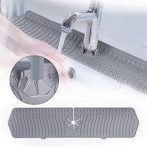 Kitchen Faucet Sink Splash Guard Silicone Drain Pad Water Catcher Tray S... - $23.99