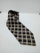 Pierre Cardin Tie 100% Silk Fall Autumn  Geometric✨ - £6.34 GBP