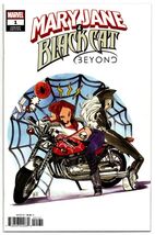 Mary Jane &amp; Black Cat: Beyond #1 (2022) *Marvel / Cover Artwork By Peach... - $108.22 MXN