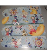 CUSTOM NURSERY RHYME ~HEY DIDDLE MOTHER GOOSE COW MOON DISH SPOON CEILIN... - $2,186.05 MXN