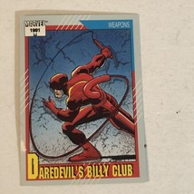 Daredevil’s Billy Club Trading Card Marvel Comics 1991  #129 - £1.54 GBP