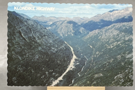 Aerial View Alaska Klondike Highway Skagway to Whitehorse Postcard - $3.50