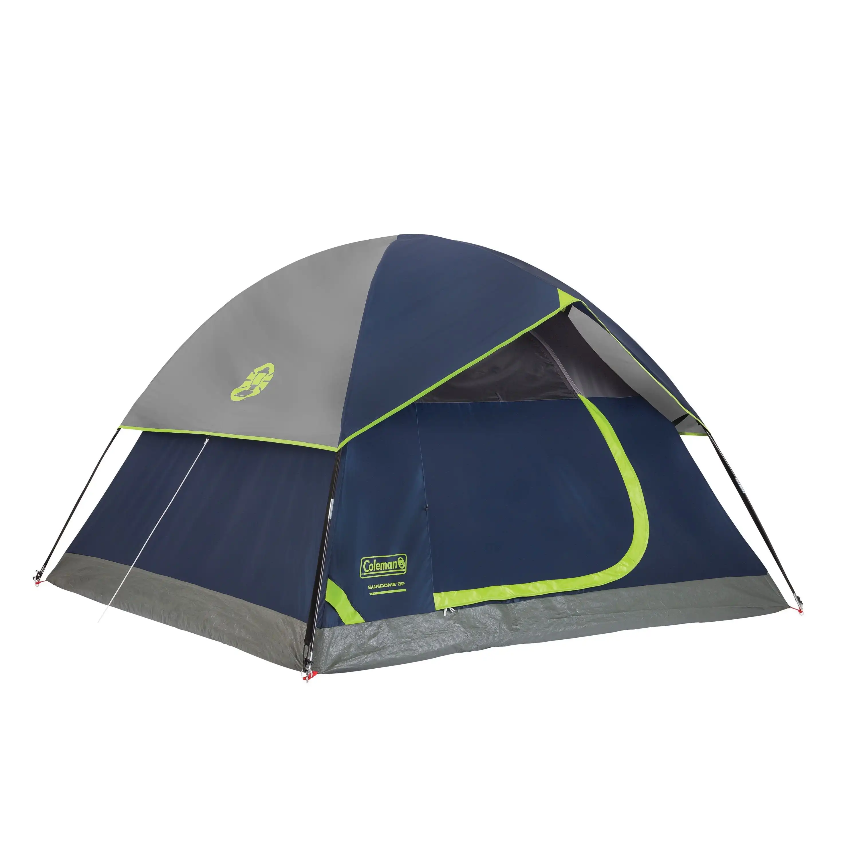 Coleman Sundome 4-Person Camping Tent, 1 Room, Blue - £79.91 GBP