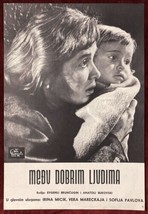 1962 Original Movie Poster Among the Good People USSR Evgeny Brunchugin - £57.32 GBP