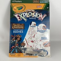 Crayola Giant Color Explosion Disney Pirates Of The Caribbean Poster Siz... - $39.55