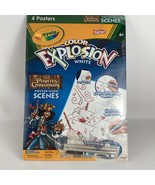 Crayola Giant Color Explosion Disney Pirates Of The Caribbean Poster Siz... - $54.09 CAD
