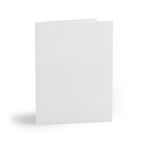 Personalized Greeting Cards - [Pack of 8, 16, or 24] - [4.25&quot; x 5.5&quot;]- [White En - £26.34 GBP+
