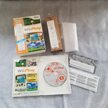 Wii Play with Remote - Big Box 2007 Complete w/ Manual - Retail Version - £21.35 GBP