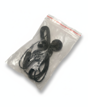 Dual 3.5mm Wired Stereo Headset Earbuds Universal Headphones Black - $7.99