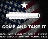 Cannon and Star Come And Take It Decal US Made US Seller 2A Molon Labe - £5.28 GBP+