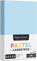 Half Letter Size, 8.5&quot; X 5.5&quot; Pastel Color Cardstock Paper For Arts And Crafts, - £26.24 GBP