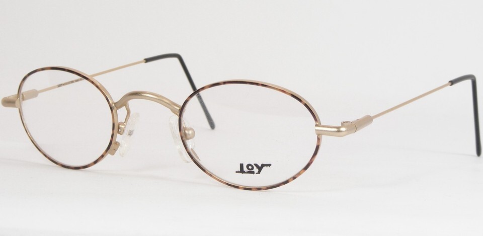 Vintage LOY Collection AS 5 F09 Pale Gold /Tortoise EYEGLASSES 42-23-140... - $56.35