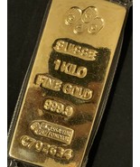 Gold Bar 1 KILO PAMP Suisse Fine Gold 999.9 In Sealed Assay - $100,000.00