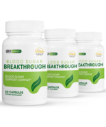 3 Pack Blood Sugar Breakthrough, soporte de azúcar en sangre-60 Cápsulas x3 - €85,00 EUR