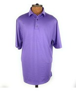 Footjoy Southern Highlands Golf Club Polo Shirt Men Size Large Purple St... - £24.12 GBP